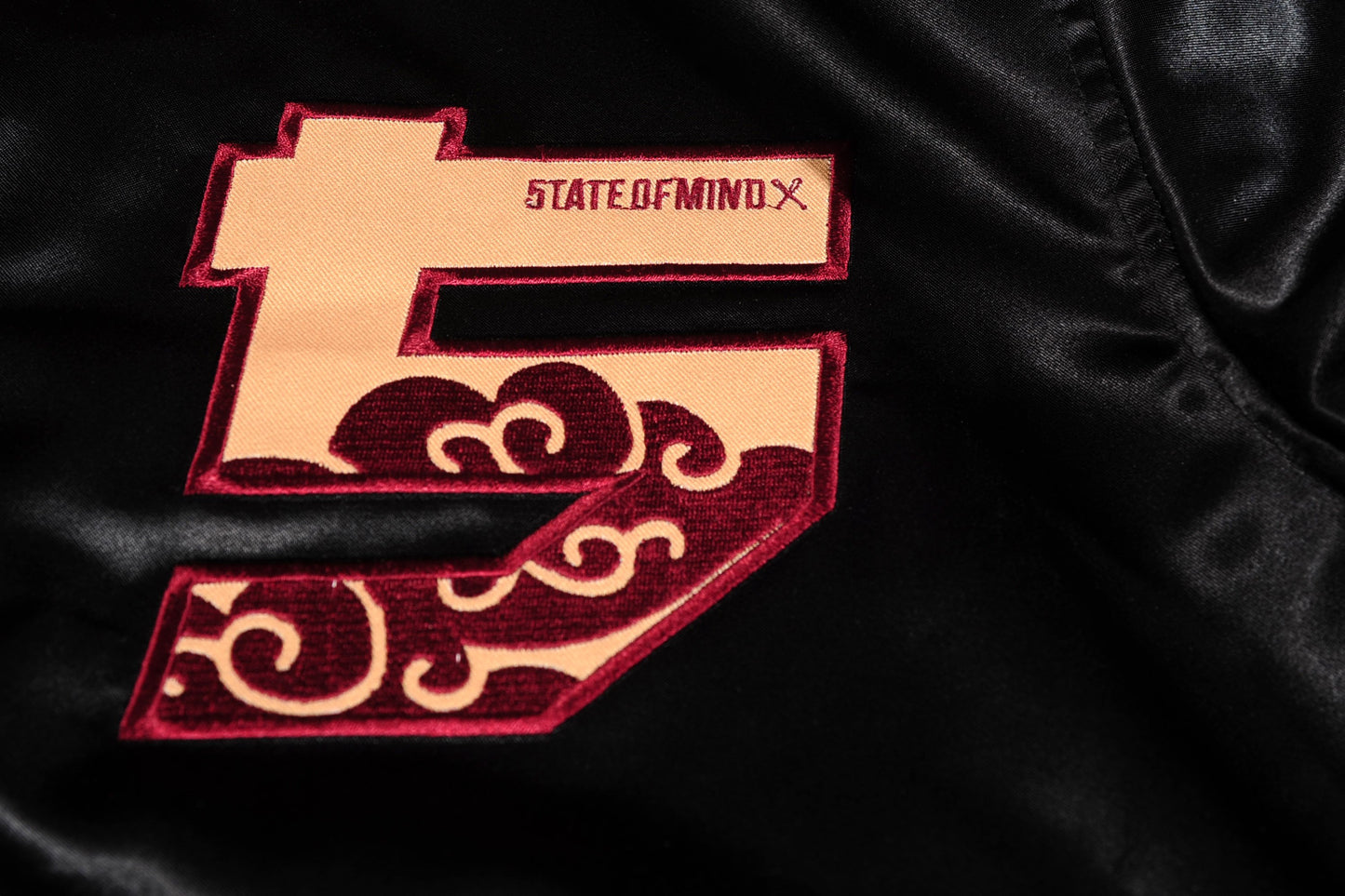 "5OM X GUE' X ZEN" <br /> light bomber jacket