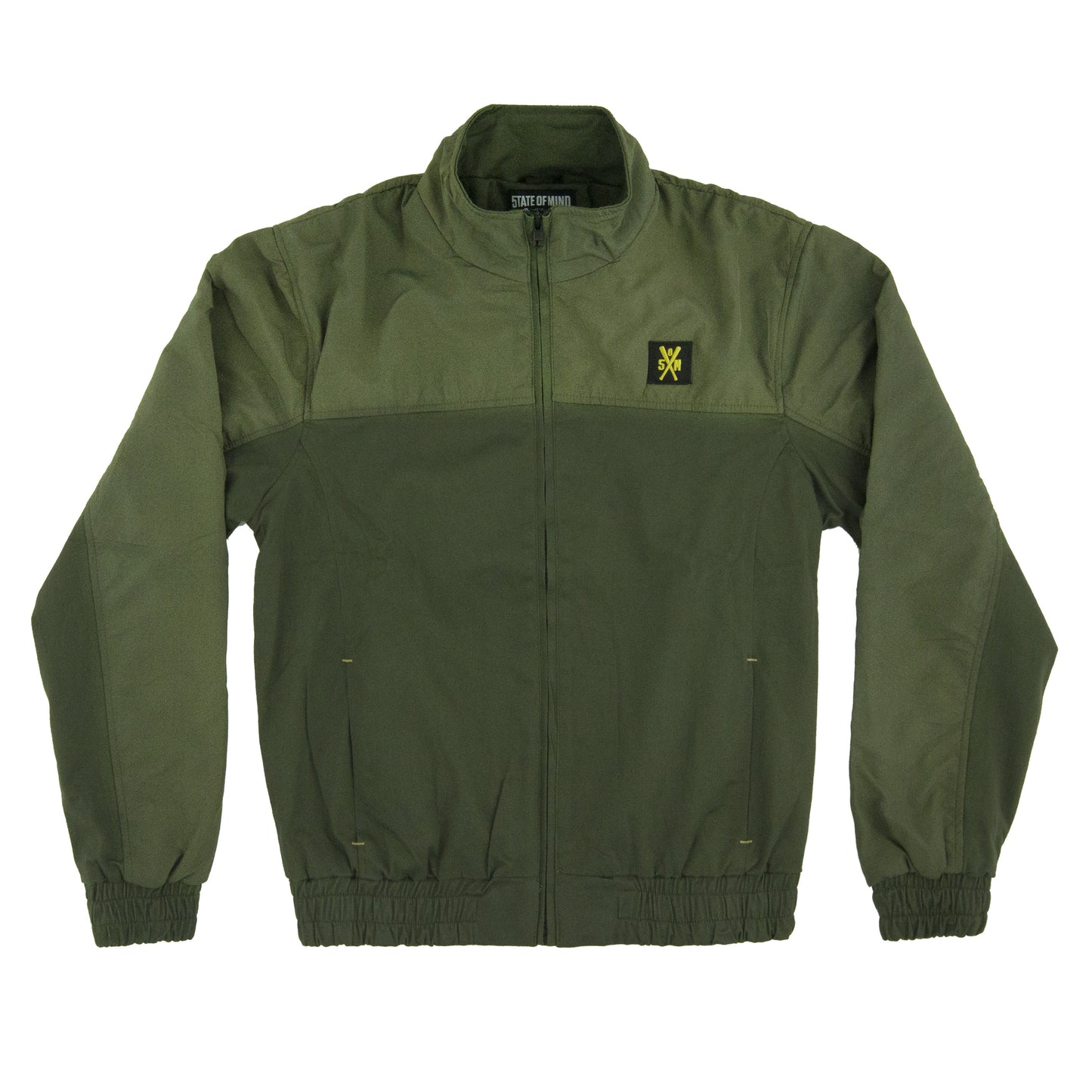 "RETROFUTURE" Track jacket cargo olive