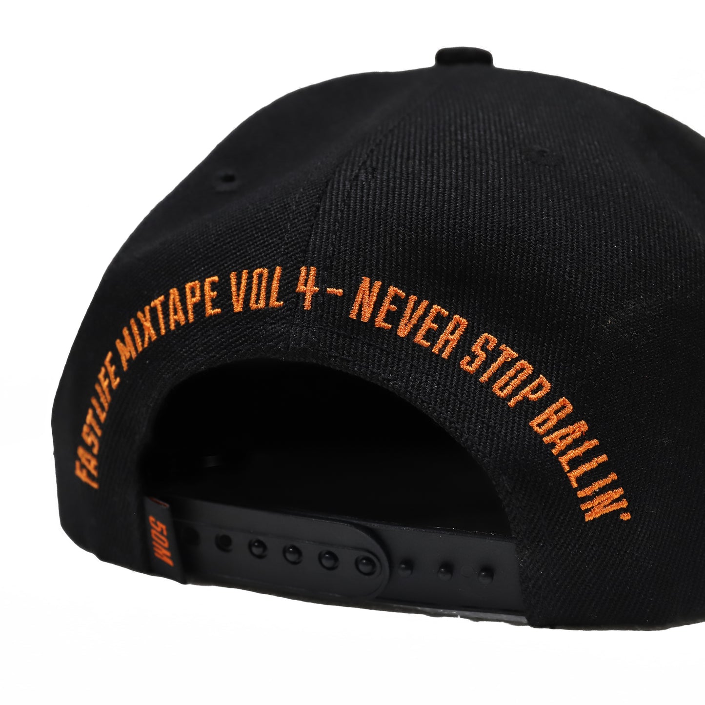 "5OM x FAST LIFE" snapback cap