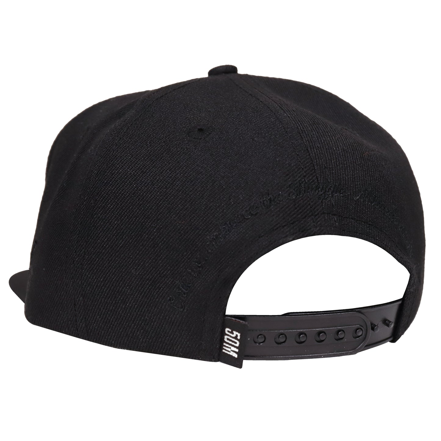 " EMME-I MIRACLES " Cappello Monogram Snapback Nero/Nero