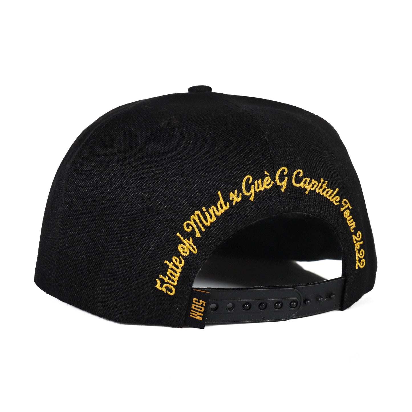 "5OM x GUE' x G-CAPITALE" snapback cap
