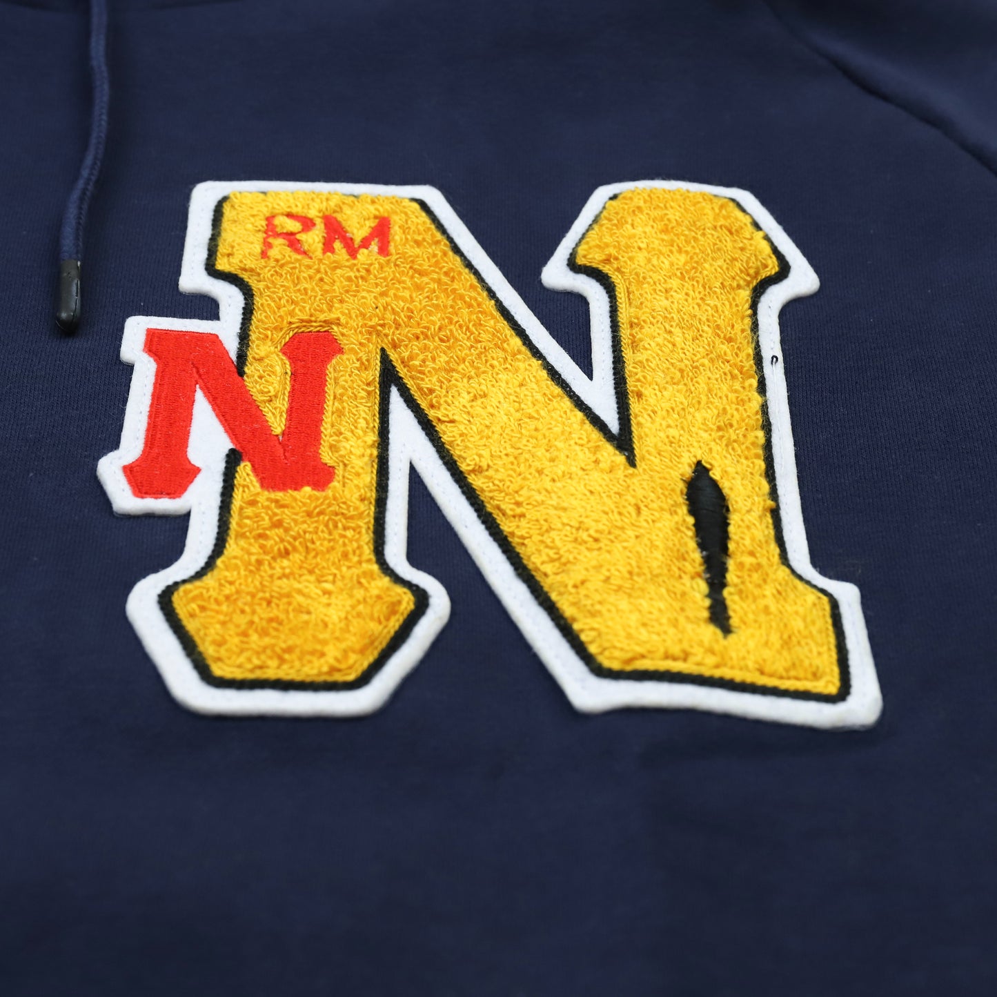 "5OM X NOYZ NARCOS" Hoodie Blu Navy