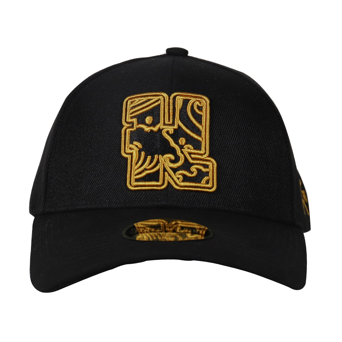 "5OM x KAOS x CHIODI" ripstop curved visor hat