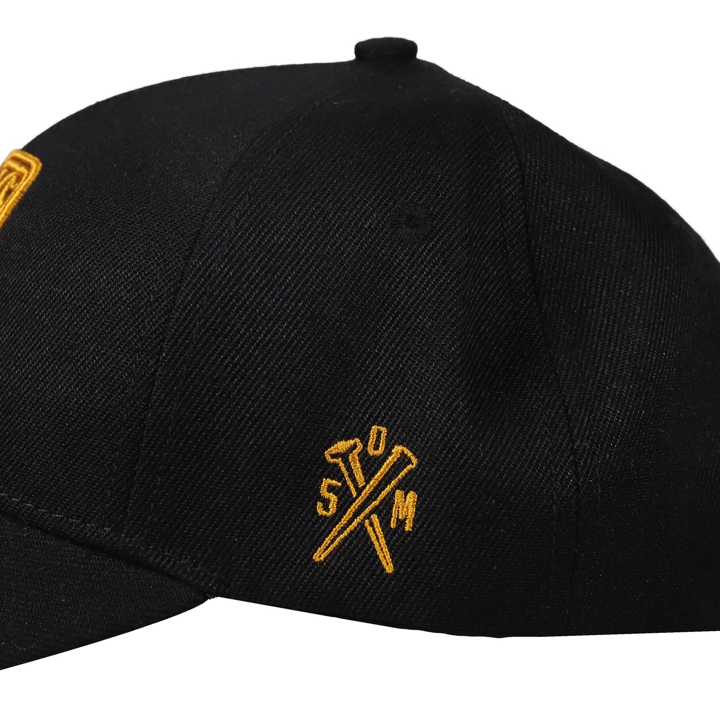 "5OM x KAOS x CHIODI" ripstop curved visor hat