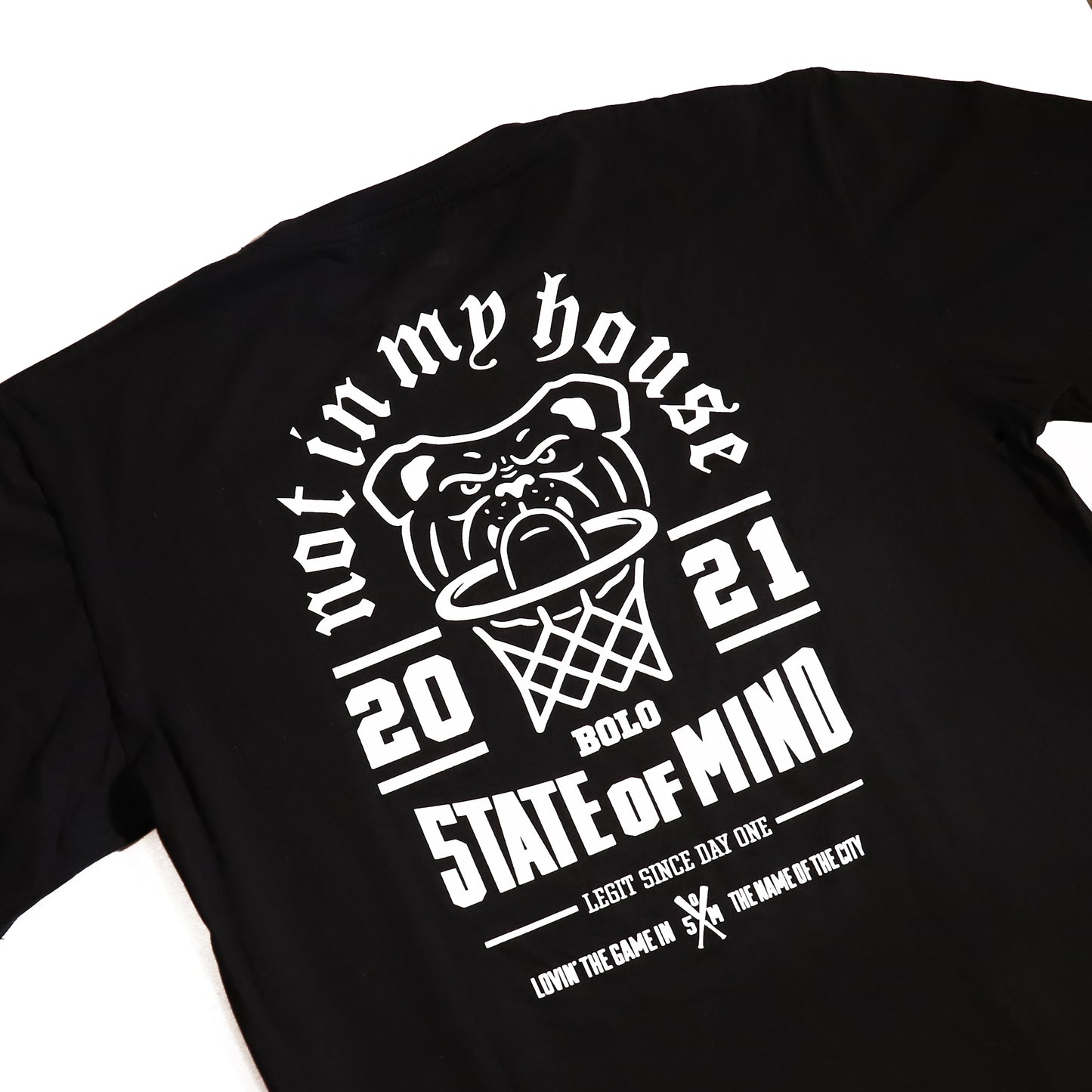 "CAMPUS" black jersey basketball