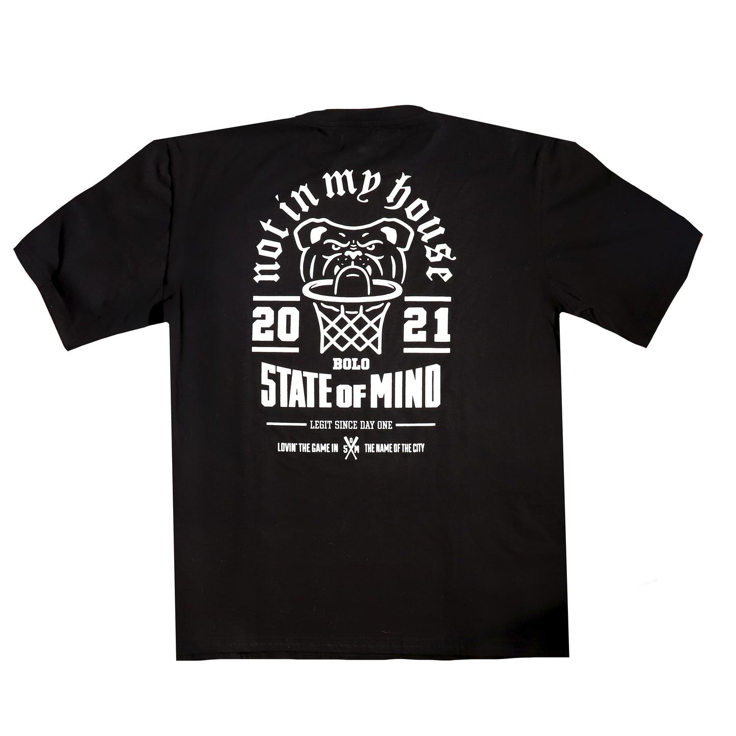 "CAMPUS" black jersey basketball