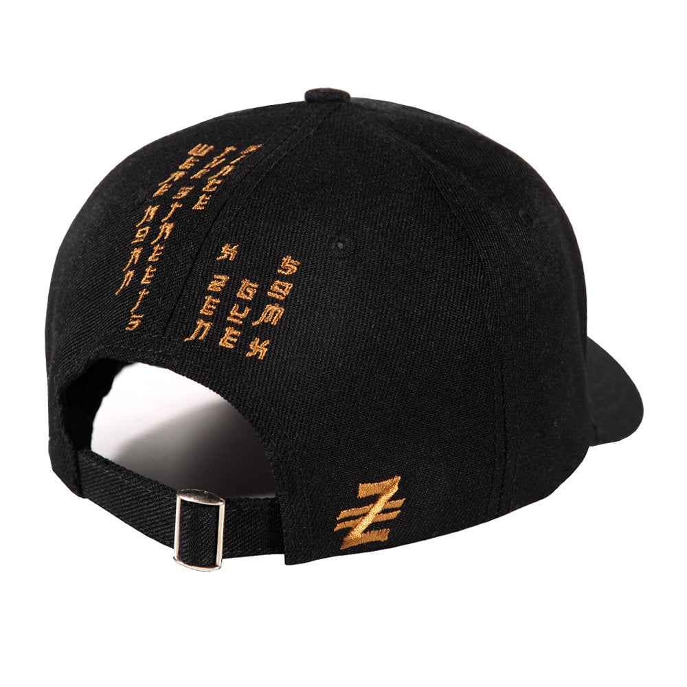 "5OM X GUE' X ZEN" <br /> curved visor hat