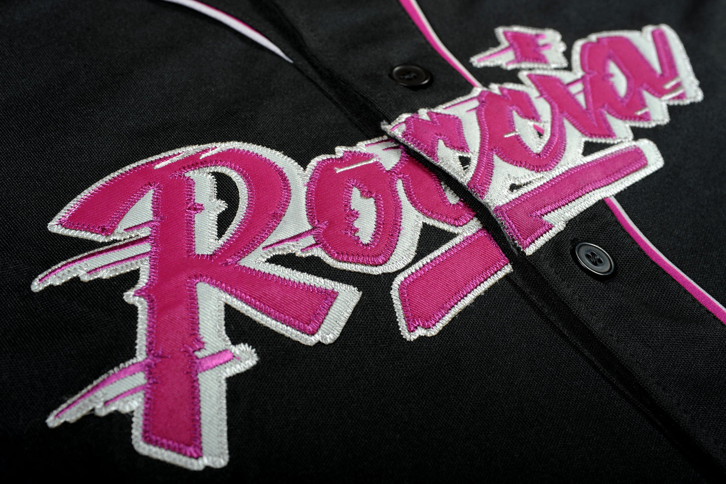 "5OMxROCCIA" <br /> jersey baseball black