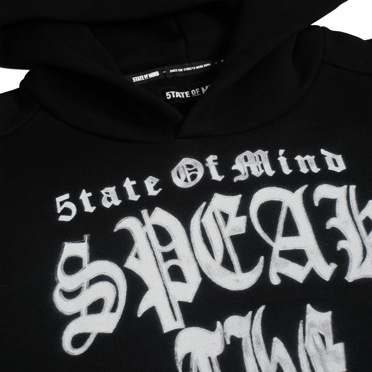 "SPEAK THE TRUTH" Hoodie Black