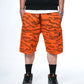 "RETROFUTURE CARGO" Ripstop Cargo Short Schwarz