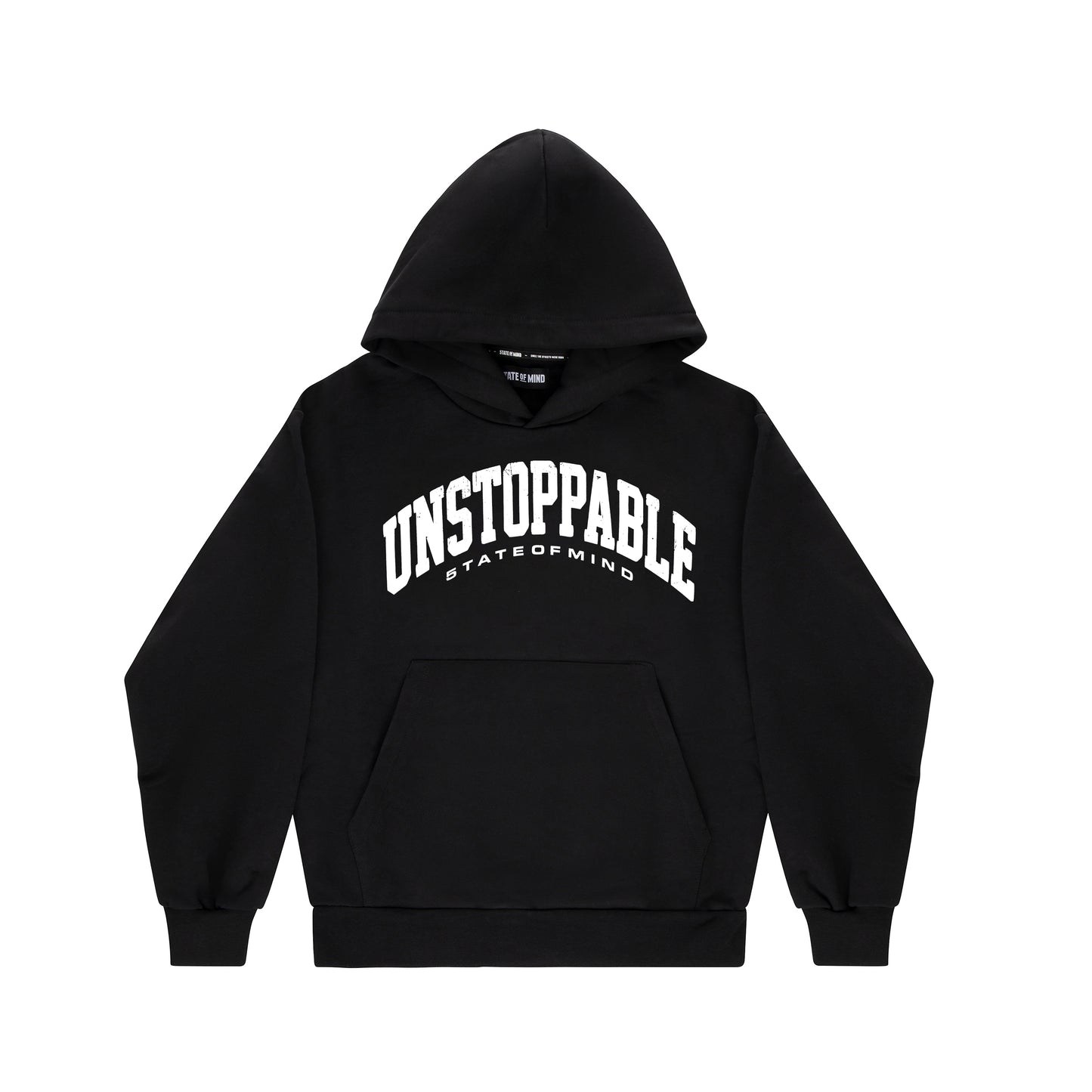 "UNSTOPPABLE" Hoodie Black
