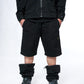 " RETROFUTURE PILOT " Modulable Joggers/Pants Black