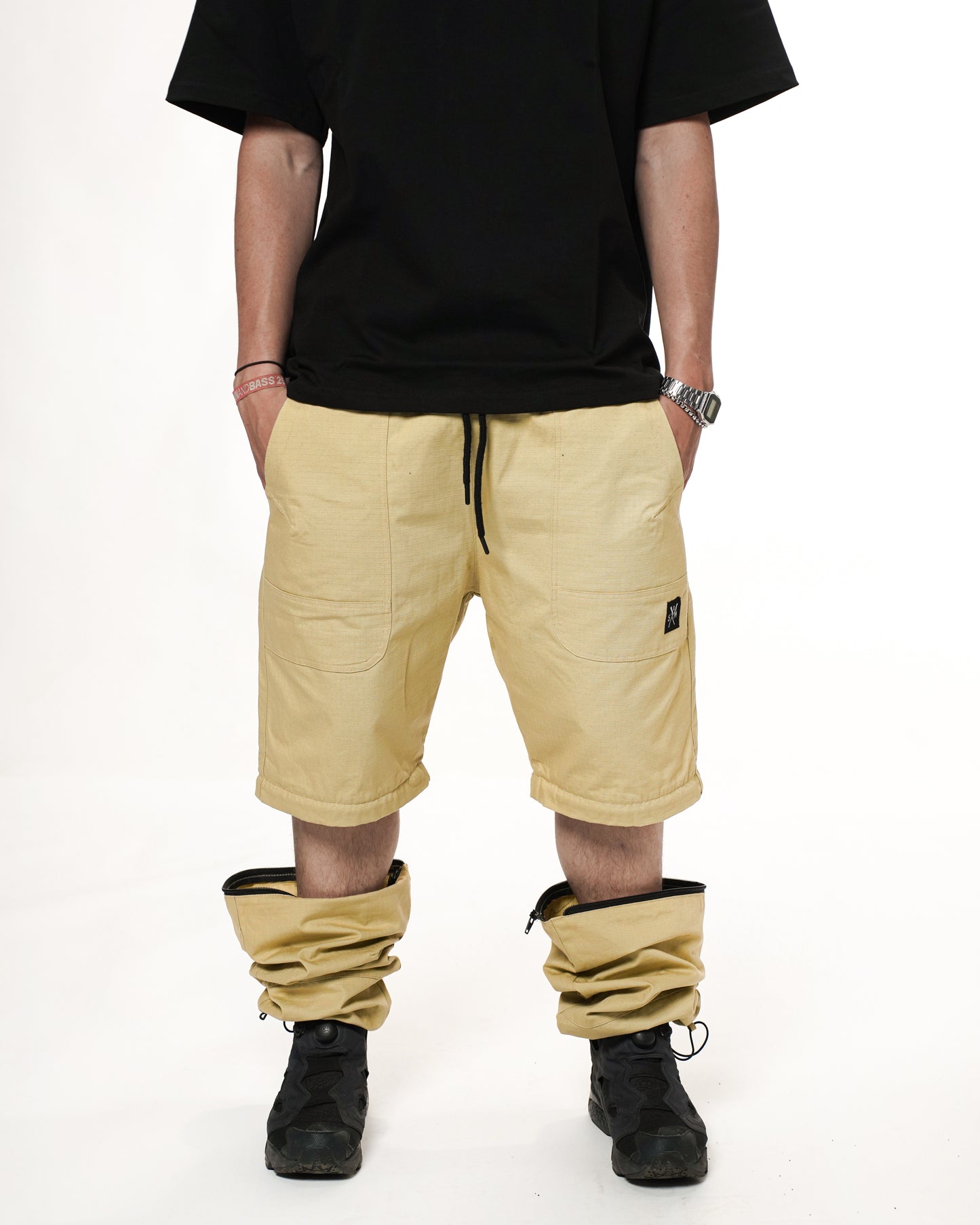 " RETROFUTURE PILOT " Modular Joggers/Pants Sand Camo