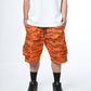 "RETROFUTURE CARGO" Ripstop Cargo Short Schwarz