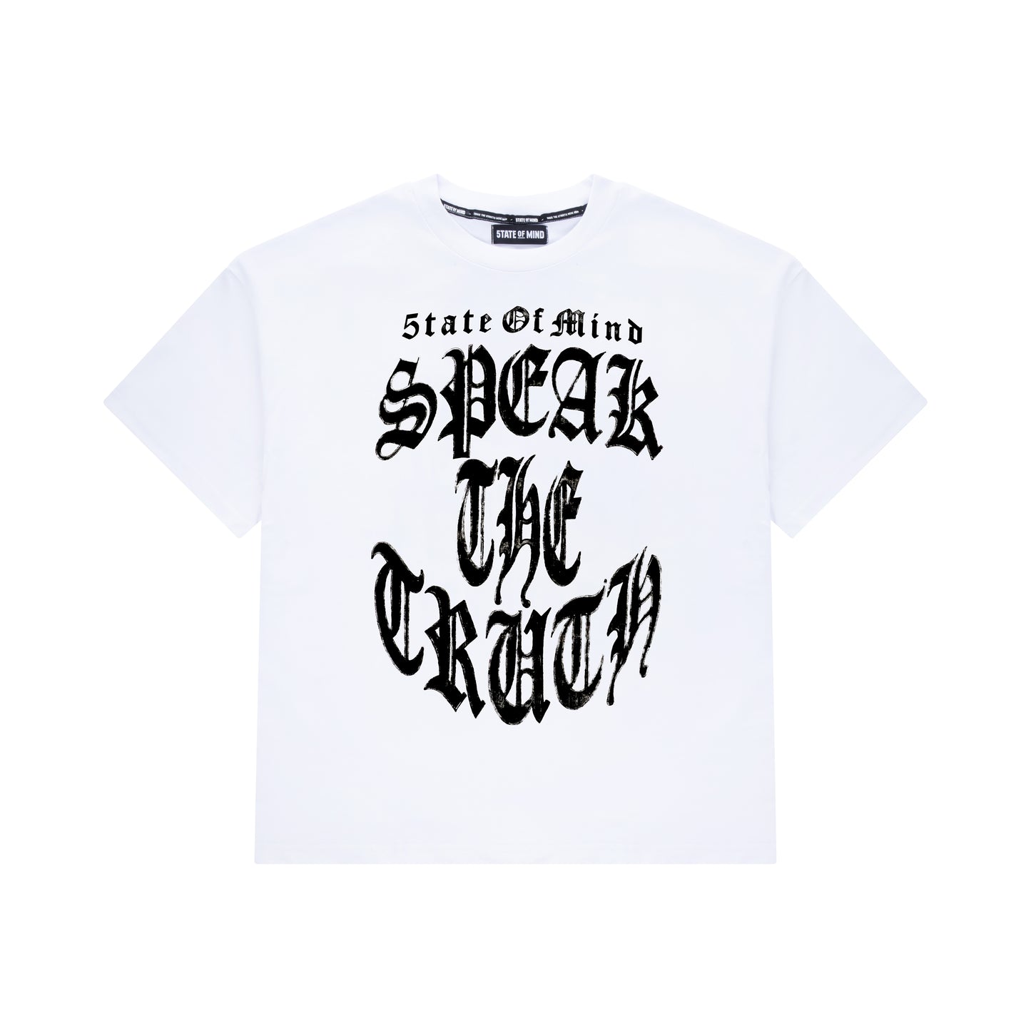 "SPEAK THE TRUTH" T-shirt Black