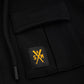 " RETROFUTURE COMBAT " Hoodie Zip Black
