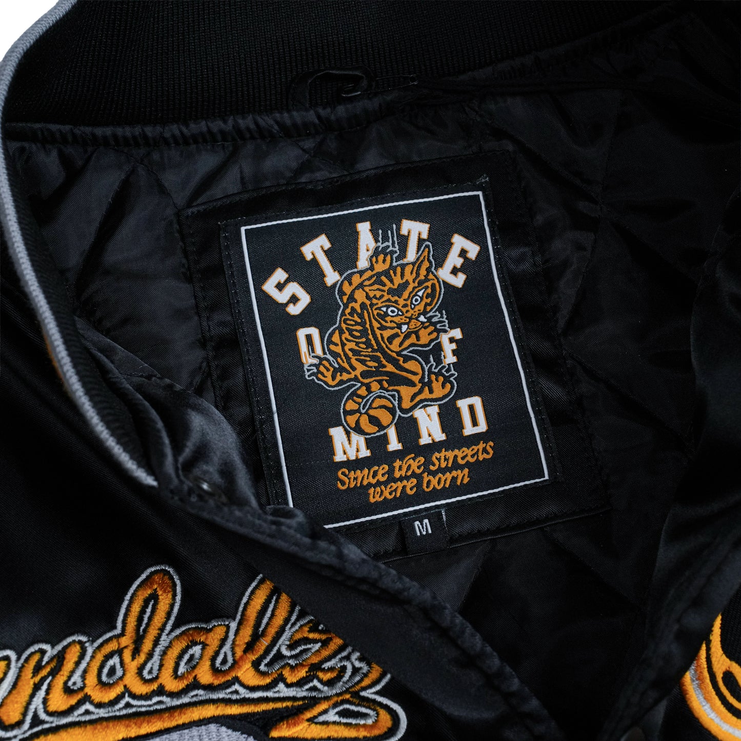 "VANDALZ" Bomber Black