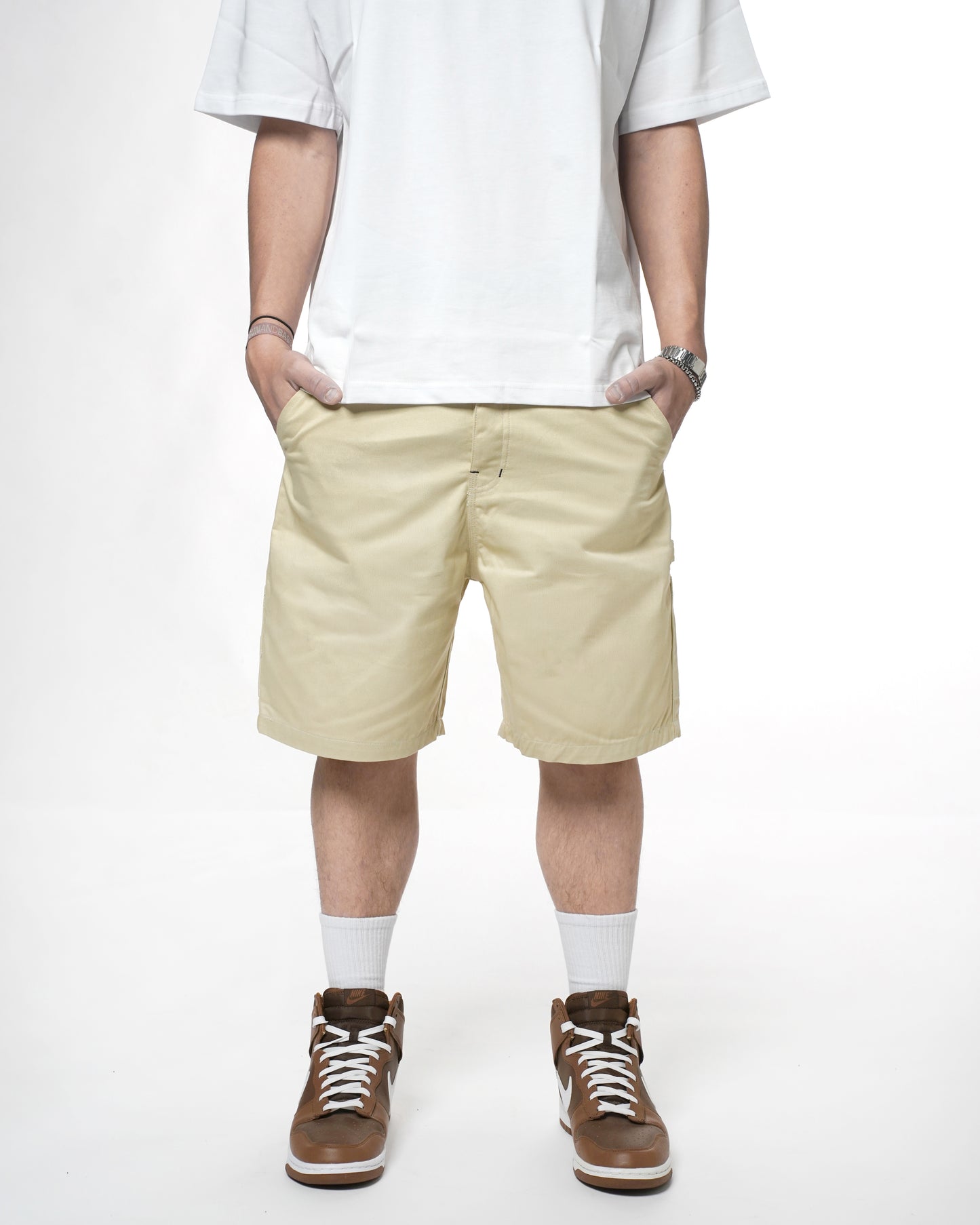 "RETROFUTURE" Carpenter Short Twill Sand