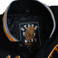 "VANDALZ" Varsity Jacket Black