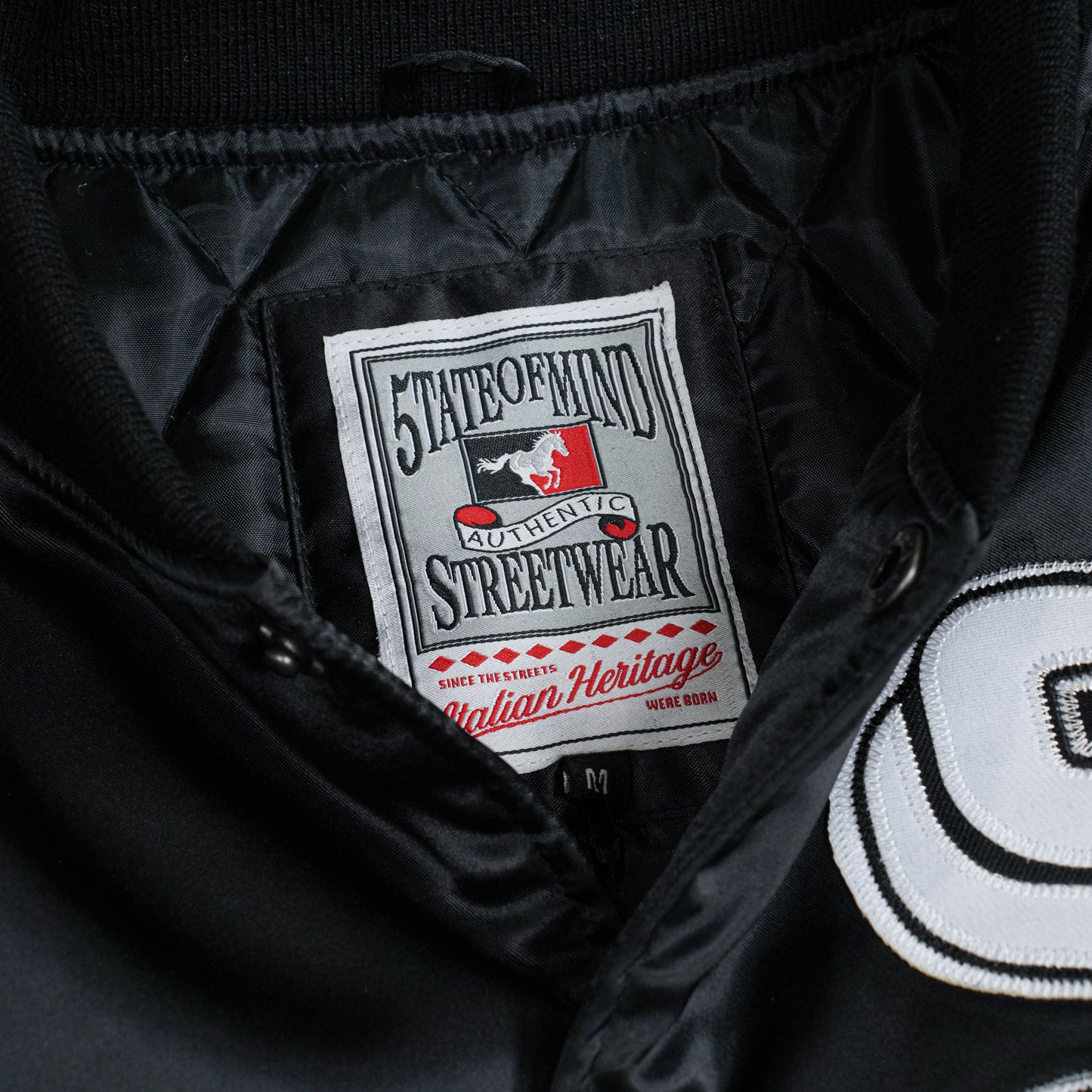 "5OX OG" Bomber Black
