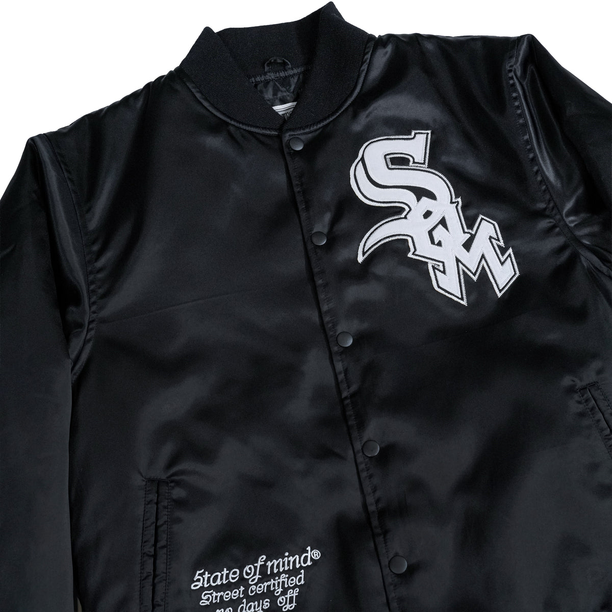 "5OX OG" Bomber Black