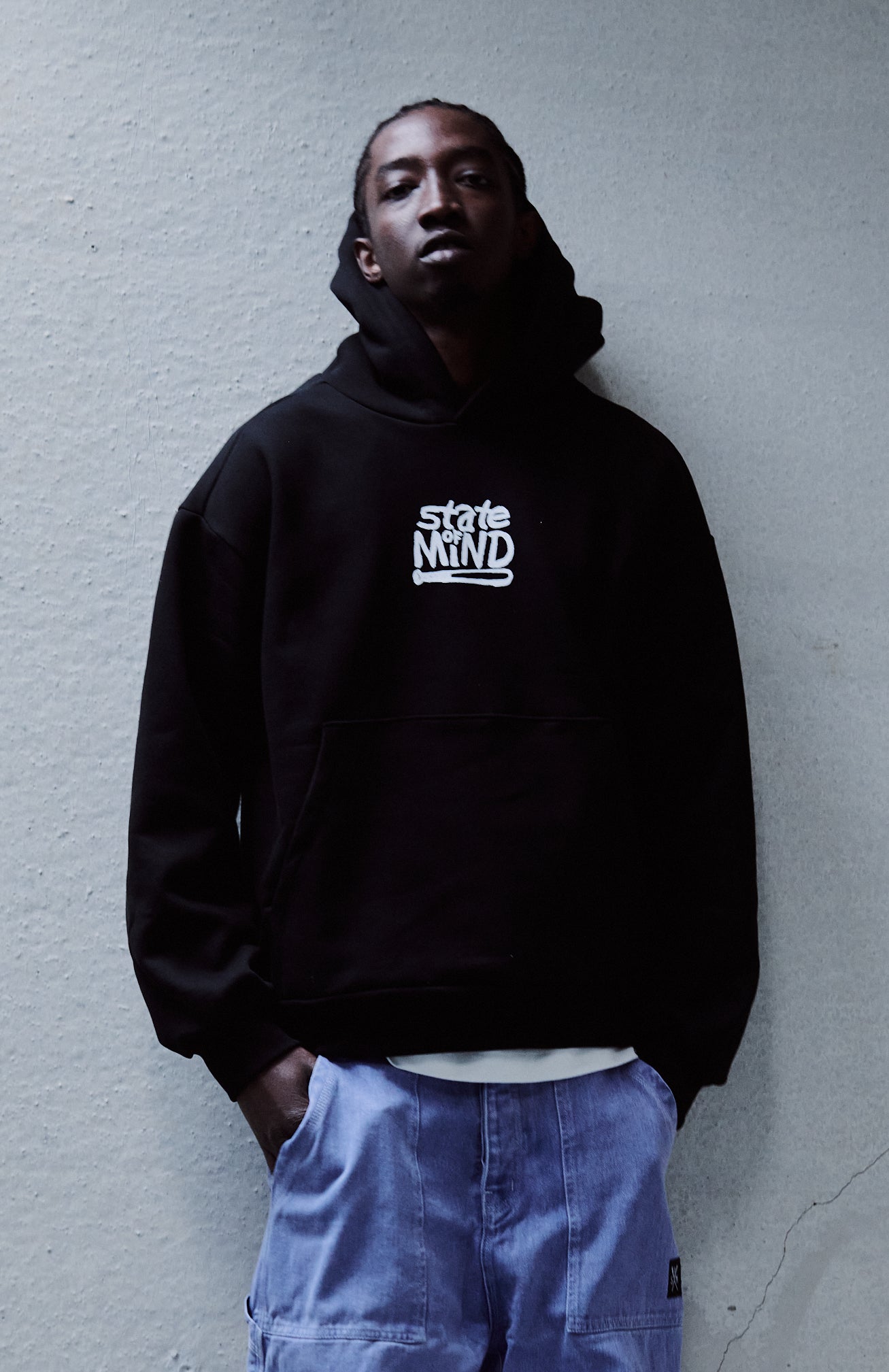 "NAUGHTY BY 5TATE" Hoodie Black
