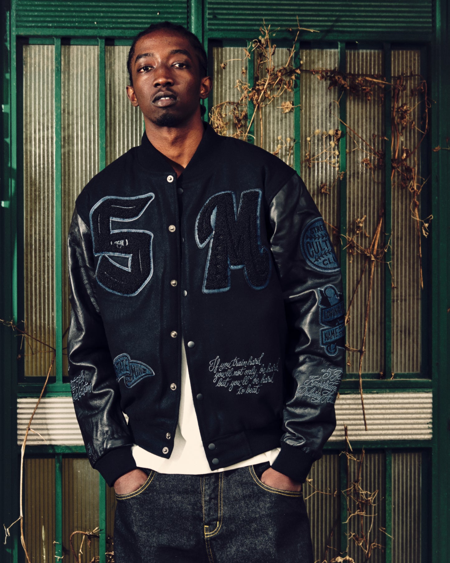 "LONE WOLVES" Varsity Black