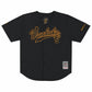 "VANDALZ" Baseball Shirt Black