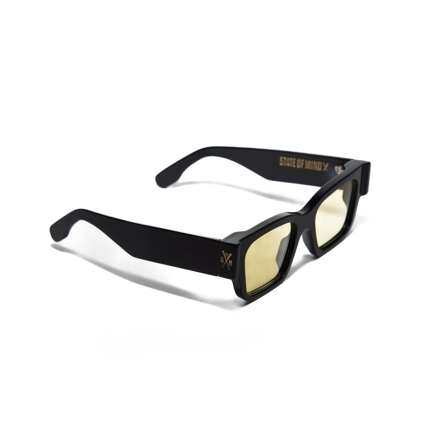 " 5OM " 2022 Sunglasses Nero Giallo