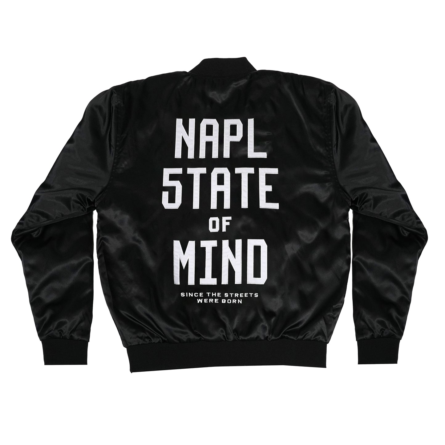"NAPL 5TATE OF MIND" Bomber Jacket