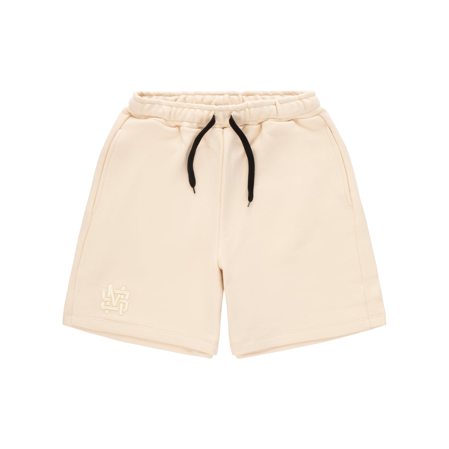 "MONOGRAM" Fleece Shorts Sand T/T 500g
