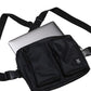 "RETROFUTURE CARGO" Brusttasche Schwarz