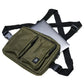 " RETROFUTURE CARGO " Chest Bag Military Green