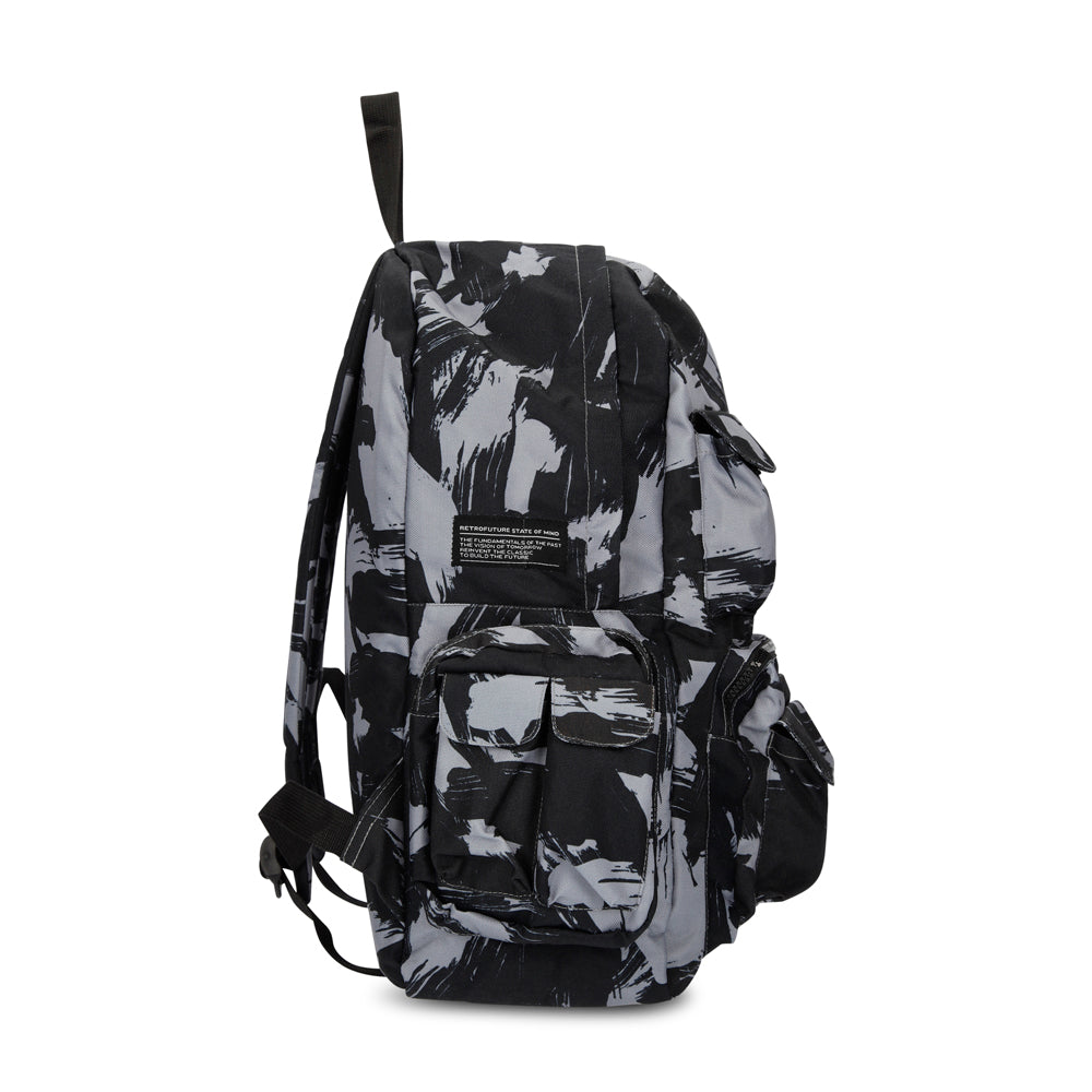 " RETROFUTURE CARGO " Backpack Black/Camo