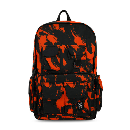 " RETROFUTURE CARGO " Cargo Backpack Orange Camo