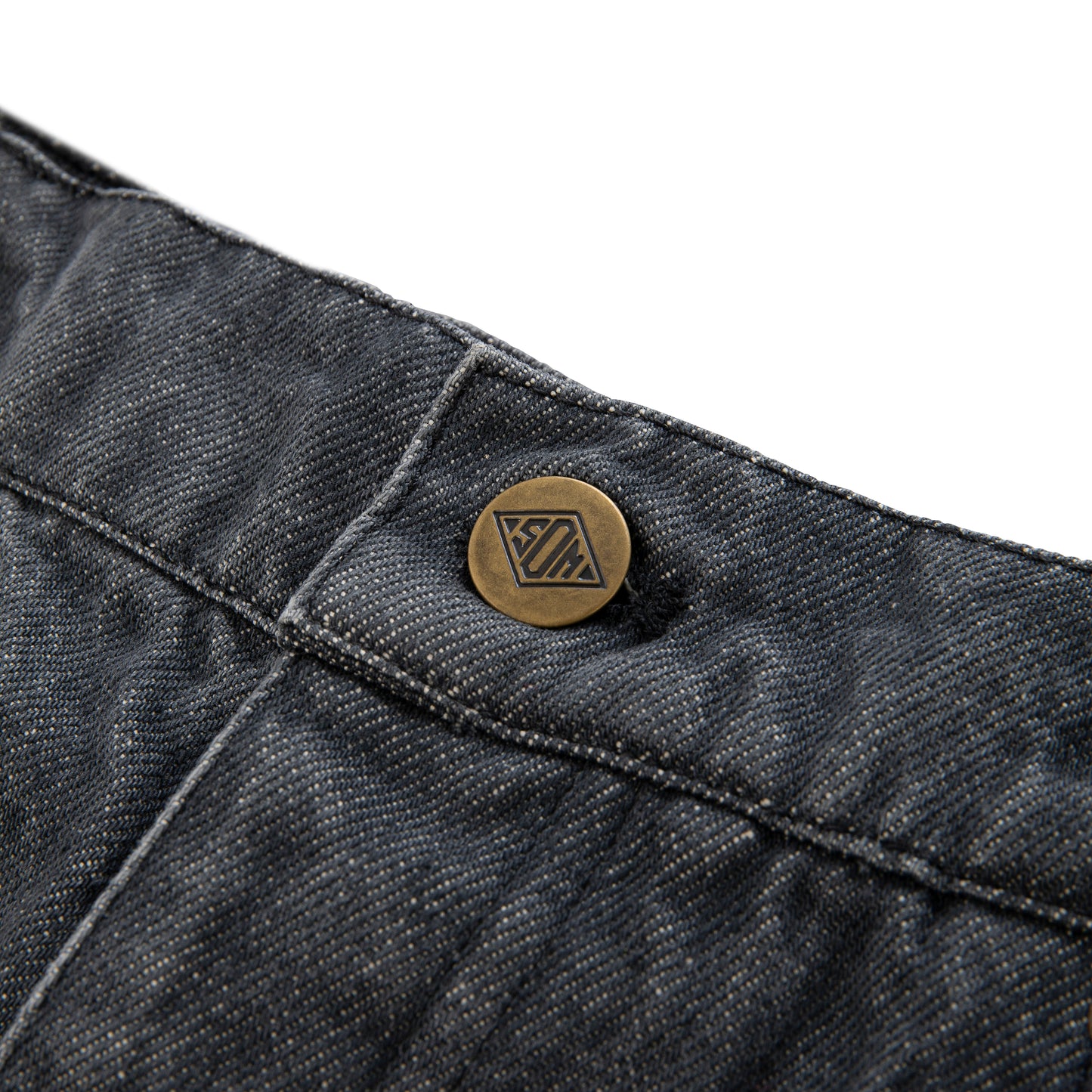 "BOX LOGO" Baggy Jeans Black