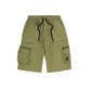 "RETROFUTURE CARGO" Ripstop Cargo Short Schwarz
