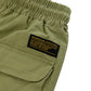 "RETROFUTURE CARGO" Ripstop Cargo Short Schwarz