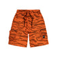 "RETROFUTURE CARGO" Ripstop Cargo Short Schwarz