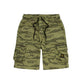 "RETROFUTURE CARGO" Ripstop Cargo Short Schwarz