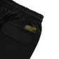 "RETROFUTURE" black cargo shorts
