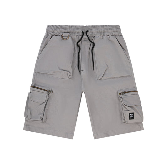 "RETROFUTURE CARGO" Ripstop Cargo Short Iron