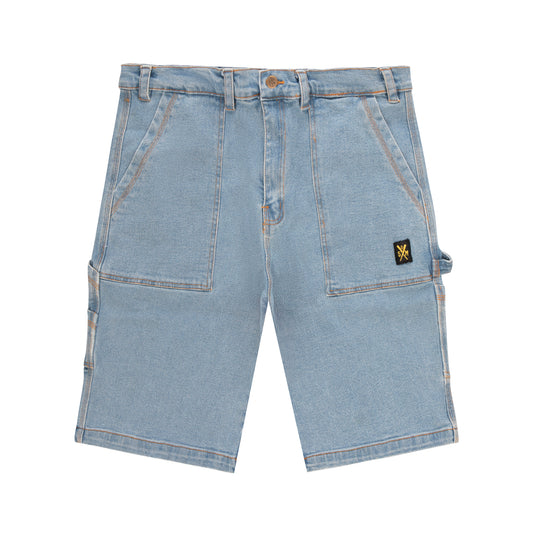 "RETROFUTURE" Worker Short Denim Chiaro