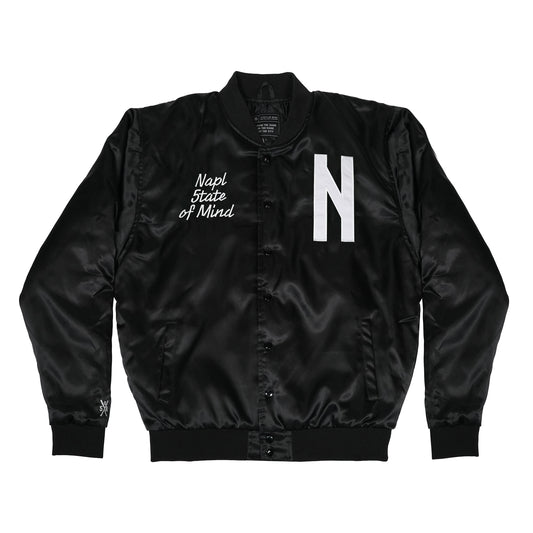 "NAPL 5TATE OF MIND" Bomber Jacket