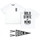 "BOLO 5TATE OF MIND" T-Shirt white Bundle