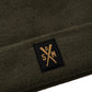 " RETROFUTURE BASIC " Beanie Military Green
