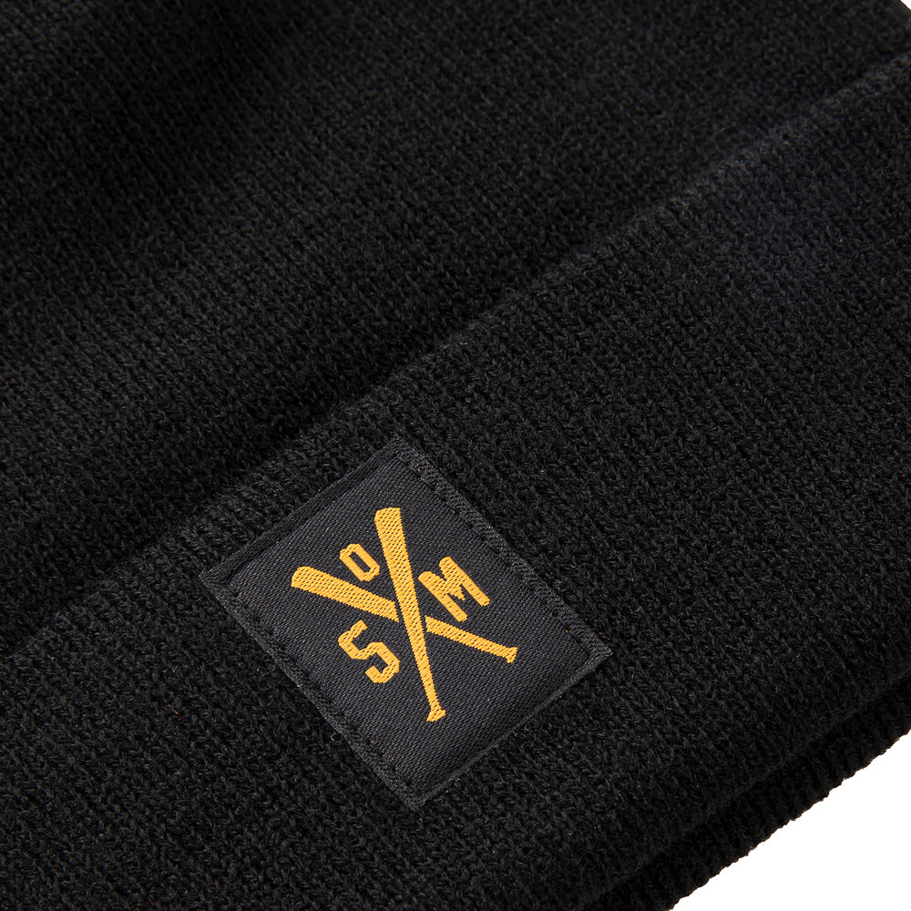 "RETROFUTURE BASIC" Beanie Black