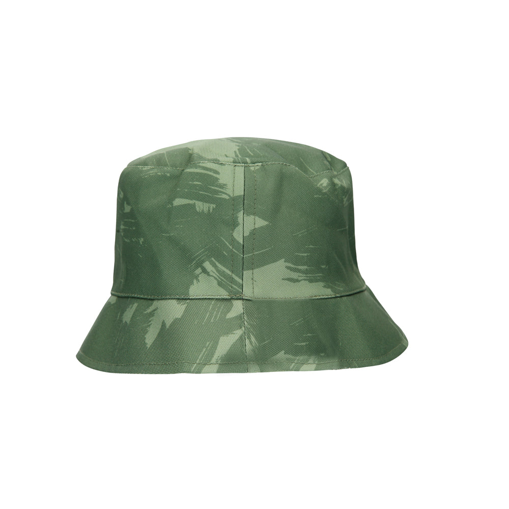 " RETROFUTURE CARGO " Bucket Hat Green Camouflage