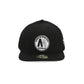 "5OM METRO" Snapback Cap Black
