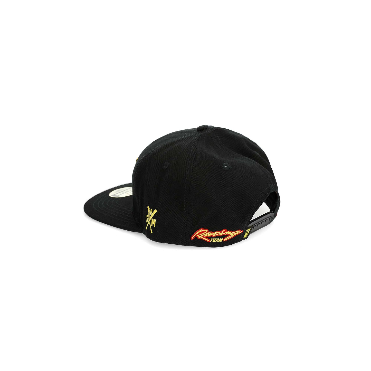 "5OM RACING" Snapback Cap Black